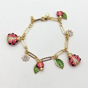 KS509-Kate Spade ladybug bracelet